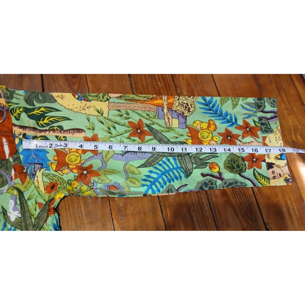 Craftluxe Kimono Robe Frida Kahlo Tropical Print 100% Cotton NWOT - Picture 15 of 16